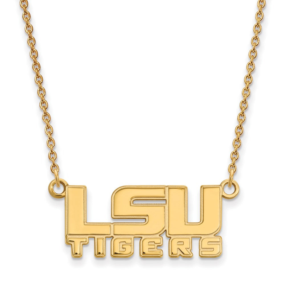 Louisiana state charm necklace