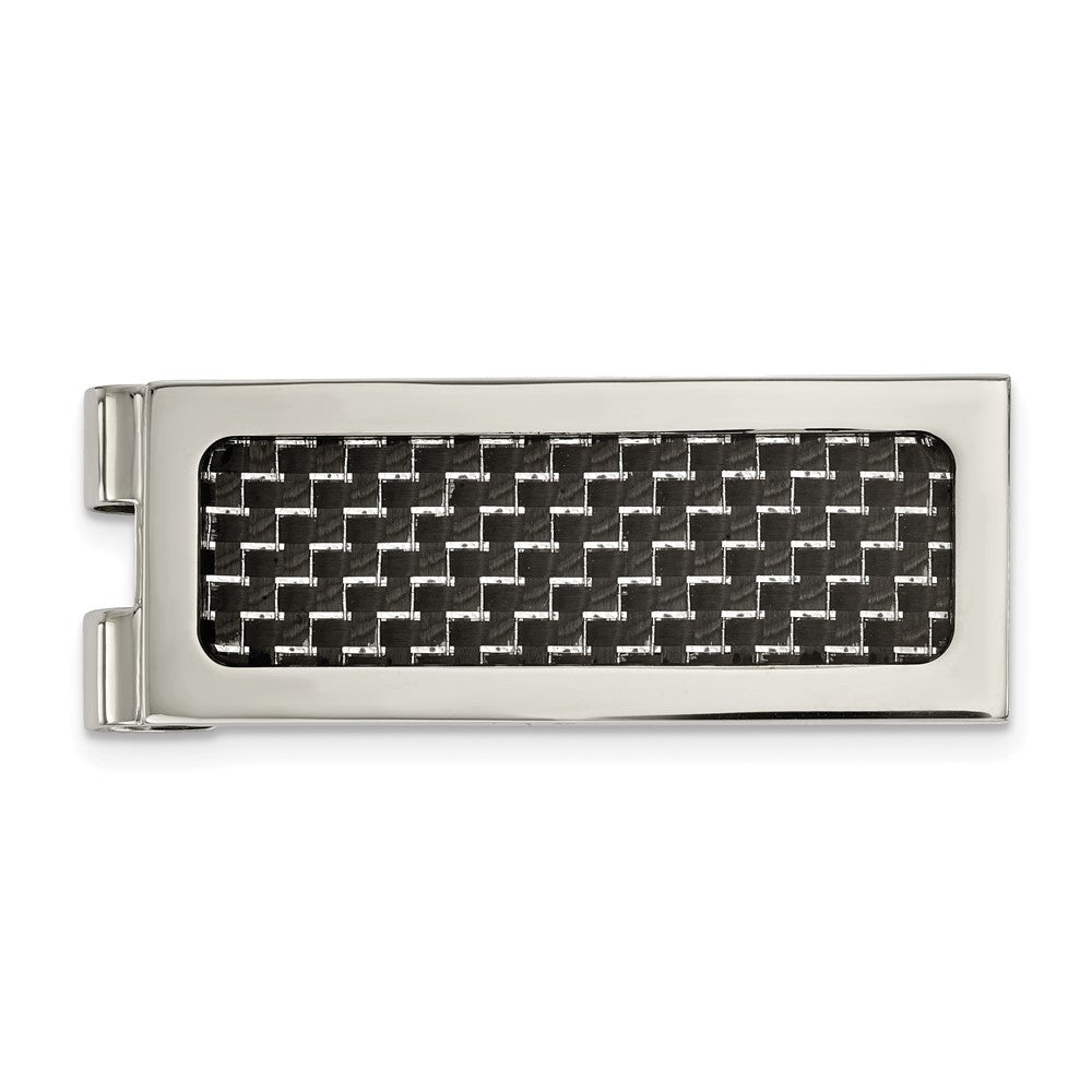 Montblanc Brushed Stainless Steel Money Clip