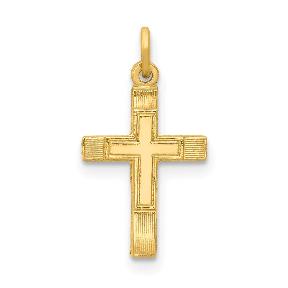 Gold Small Cross Charms
