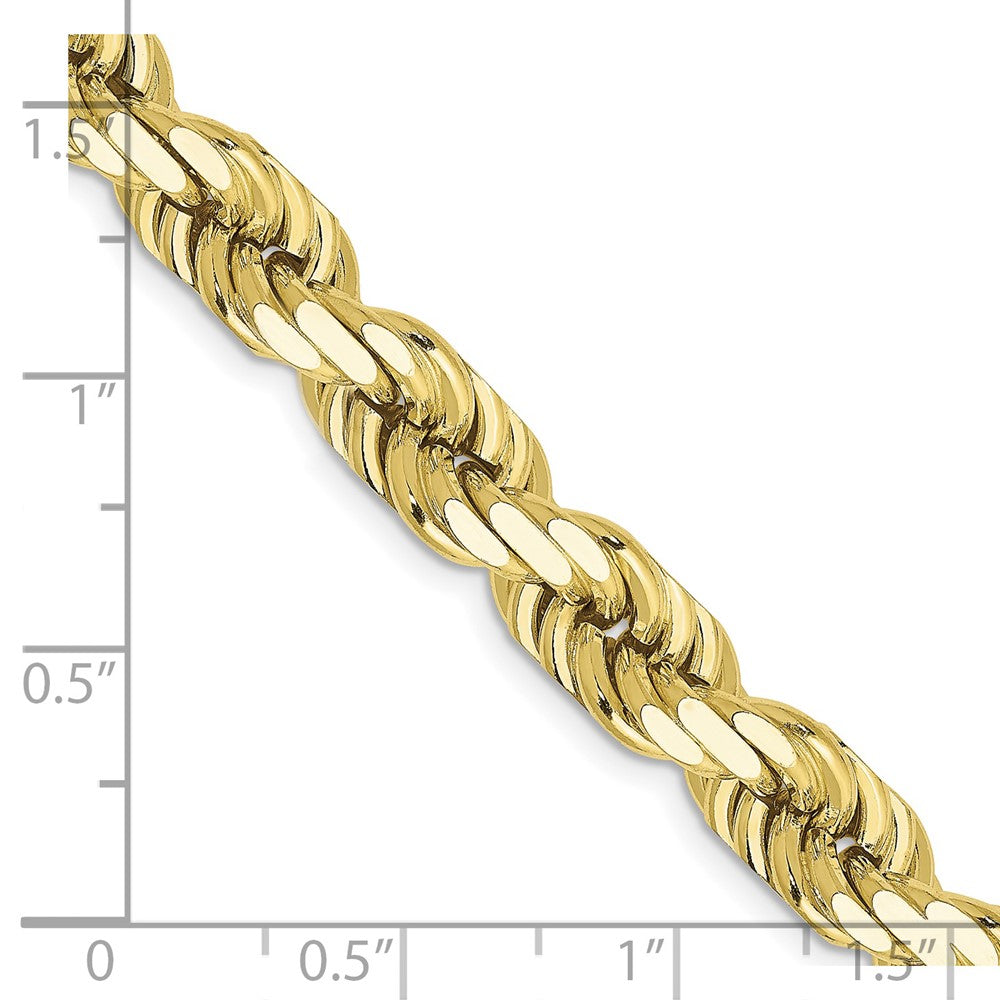 8mm 10k gold hot sale rope chain