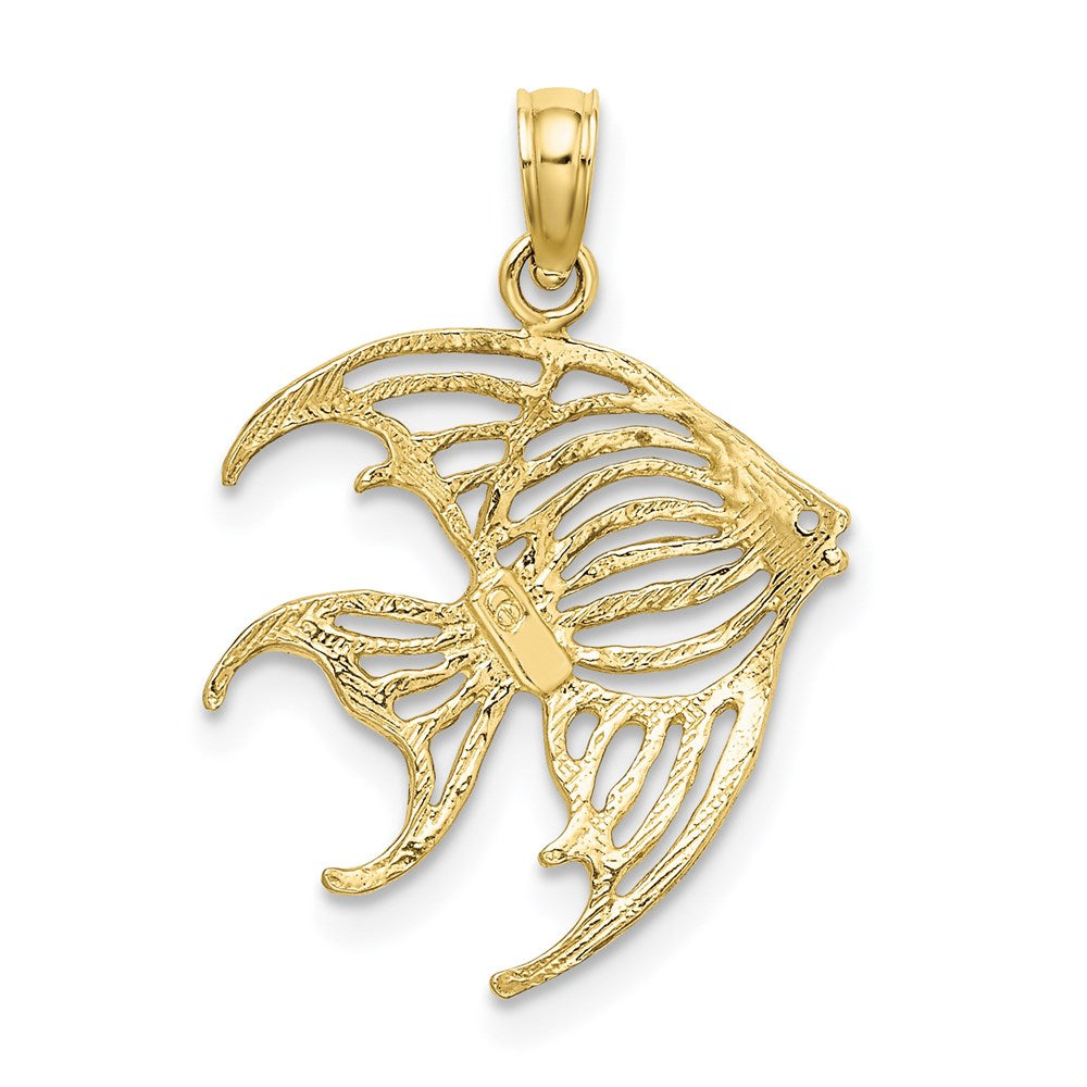 10K Cut-Out Angelfish Charm 4