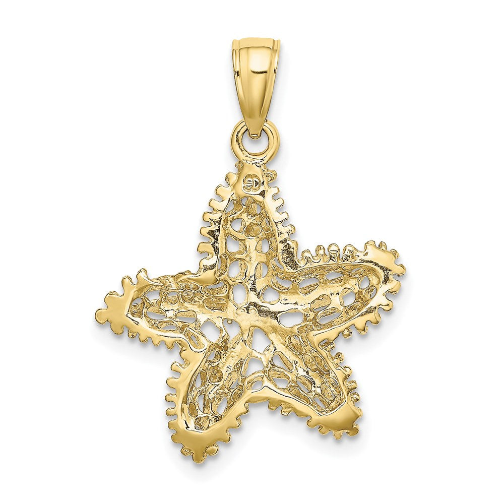 10k Starfish Filigree Charm 4