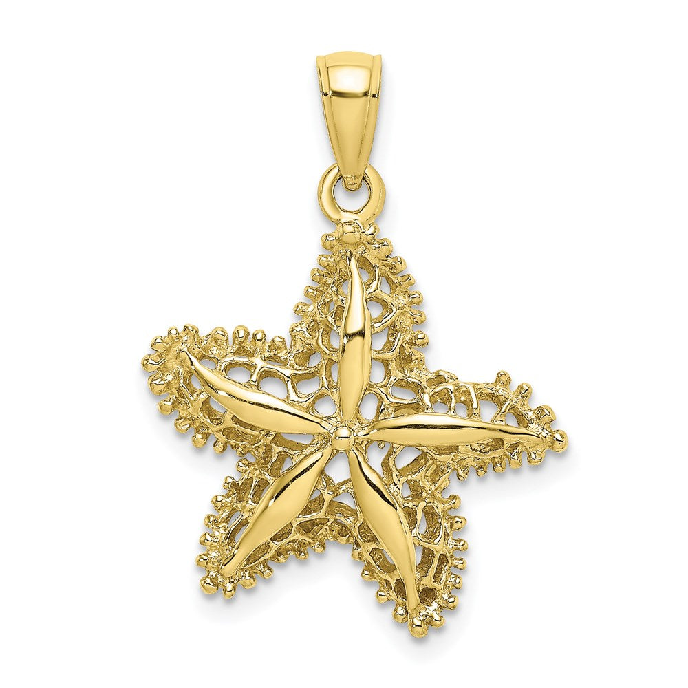 10k Starfish Filigree Charm 1