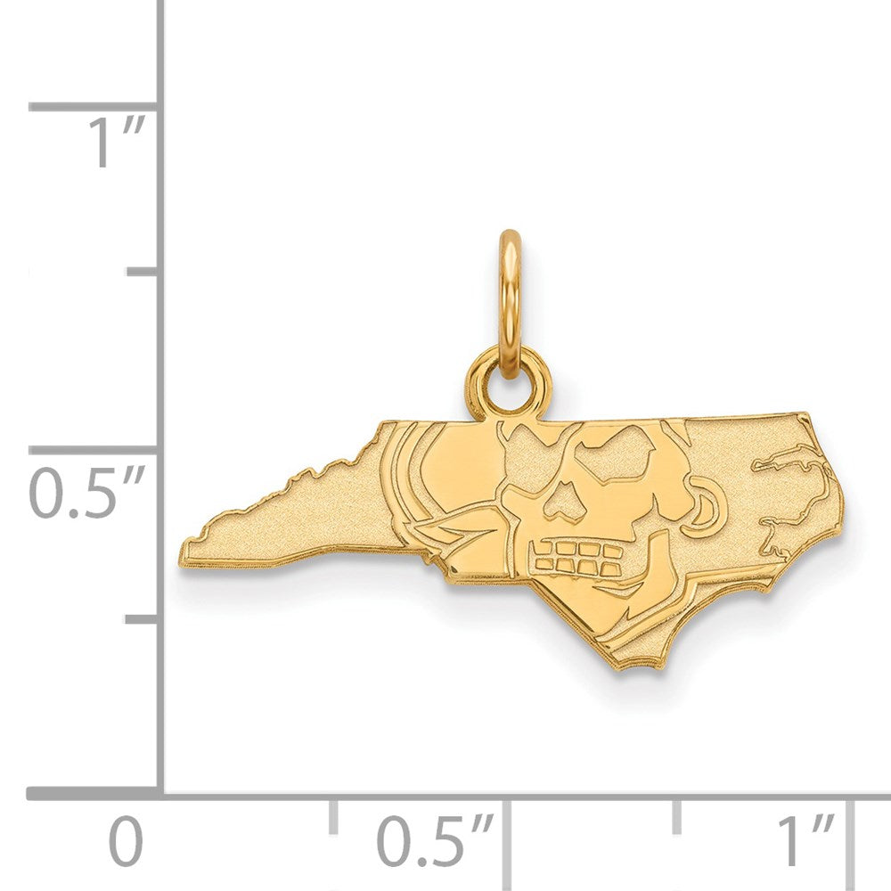 10k Yellow Gold University of Louisville Extra Small Pendant