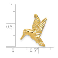 14k Hummingbird Chain Slide