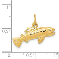 14k Fish Charm 4