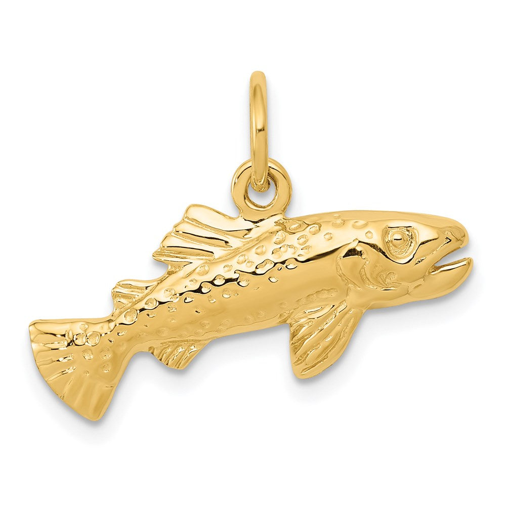 14k Fish Charm 1