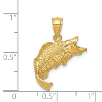 14K Fish Pendant 4