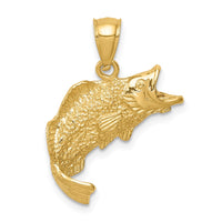 14K Fish Pendant 1