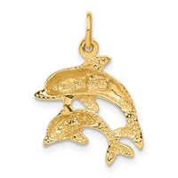 14k Dolphin Charm 3