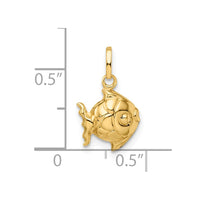 14k Madi K Polished 3-D Fish Pendant 5