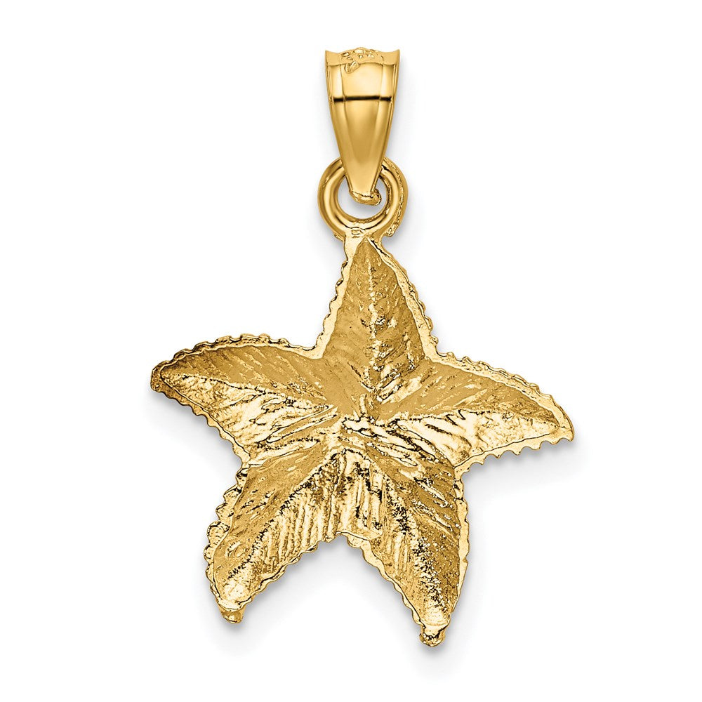 14K Starfish Pendant 3