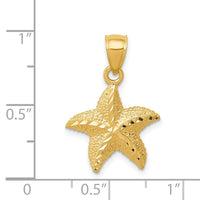 14K Starfish Pendant 4