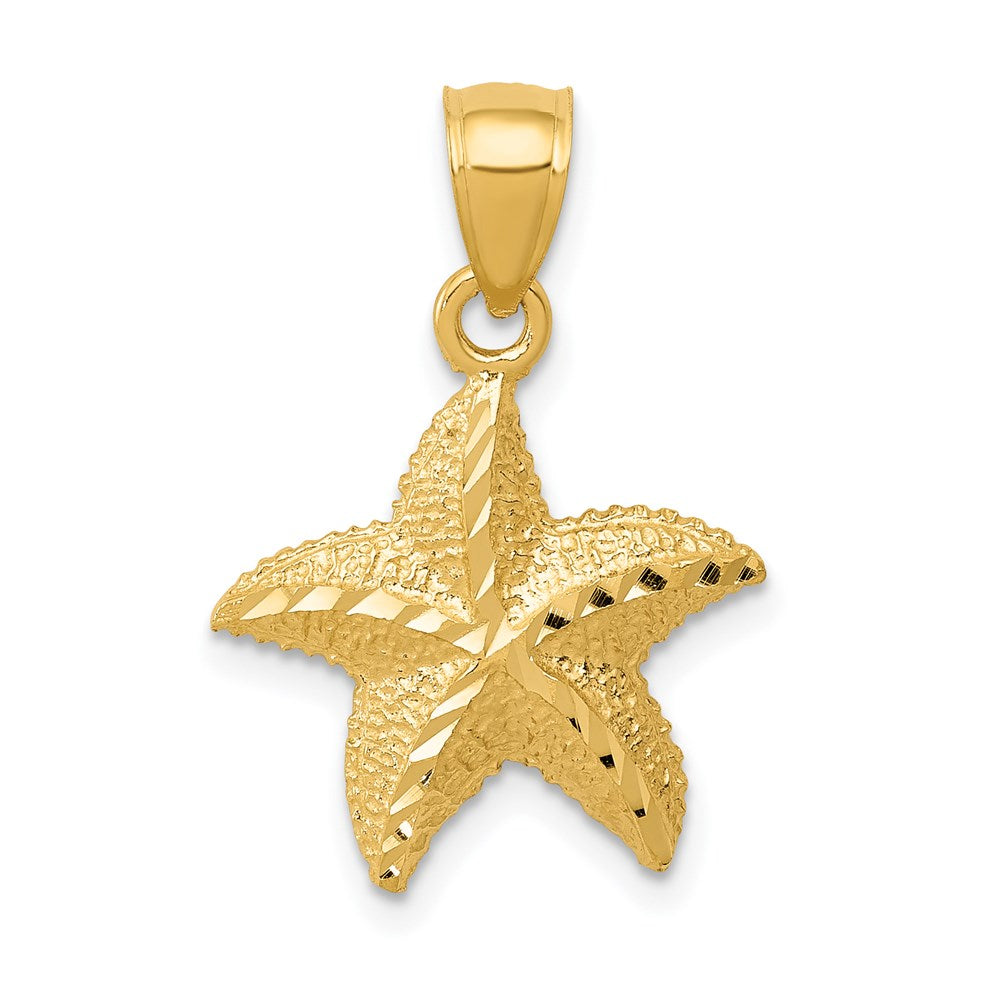 14K Starfish Pendant 1