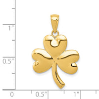 14k Shamrock Charm