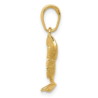 14k Small Fish Charm 2