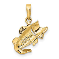 14k Small Fish Charm 3