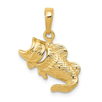 14k Small Fish Charm 1