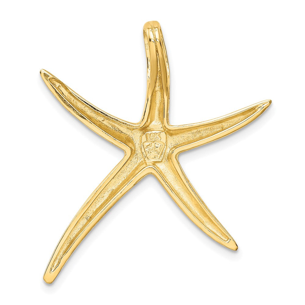 14k Polished Starfish Slide 3