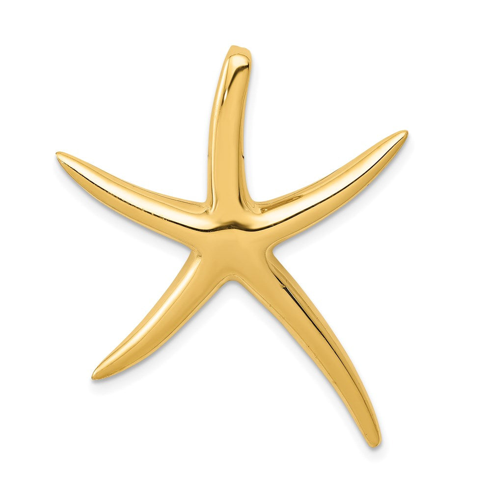 14k Polished Starfish Slide 1