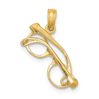 14K 3-D Moveable Sunglasses Charm