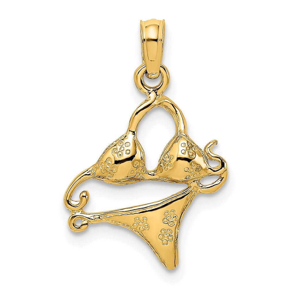 14K Bikini Bathing Suit Charm