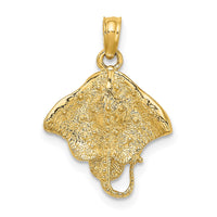 14K Stingray Charm 1