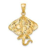 14K Stingray Charm 4