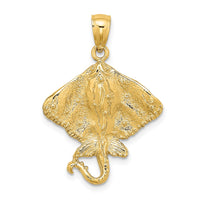 14K Stingray Charm 1