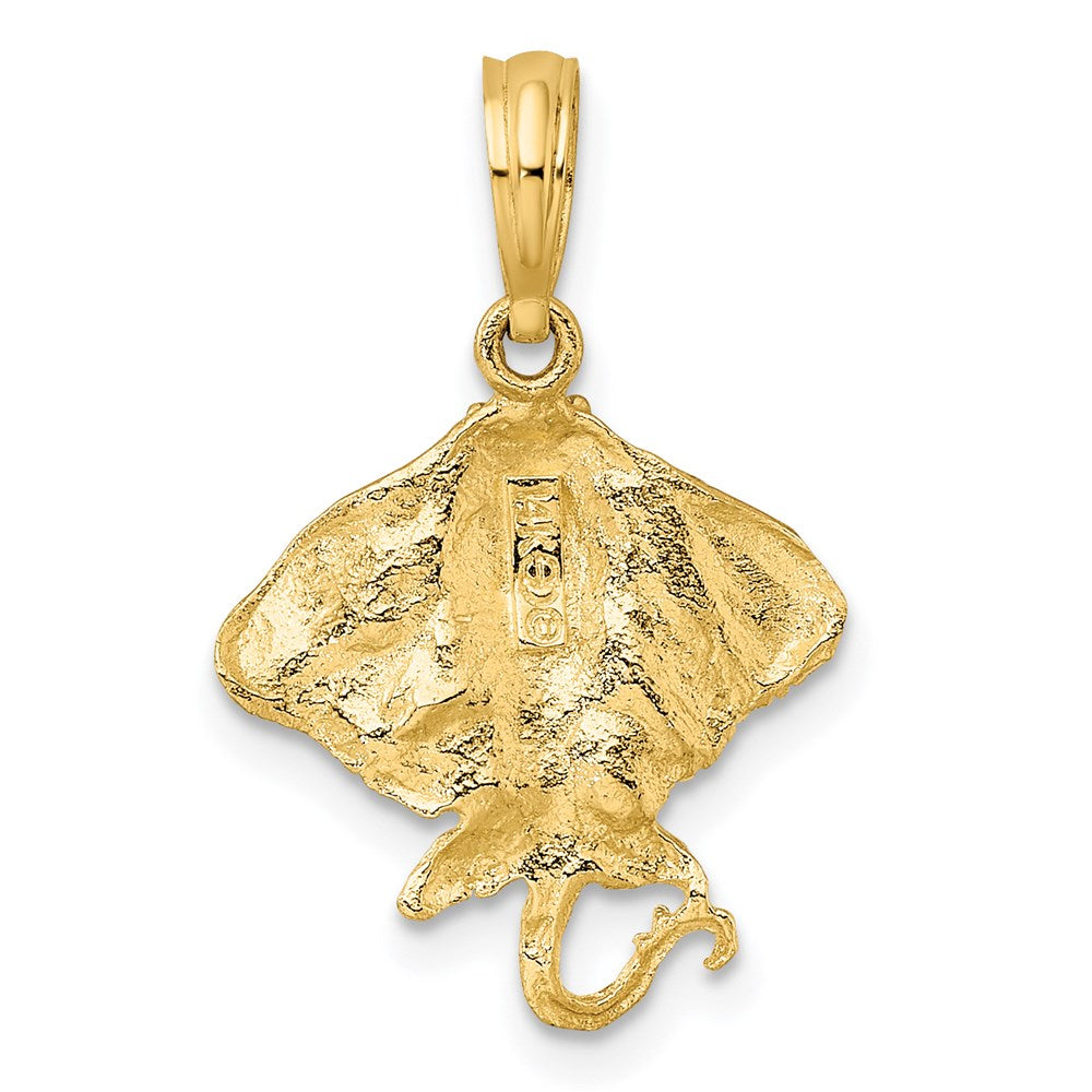 14K Stingray Charm 4