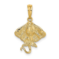 14K Stingray Charm 1