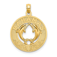 14K BAHAMAS Dolphin Charm 1