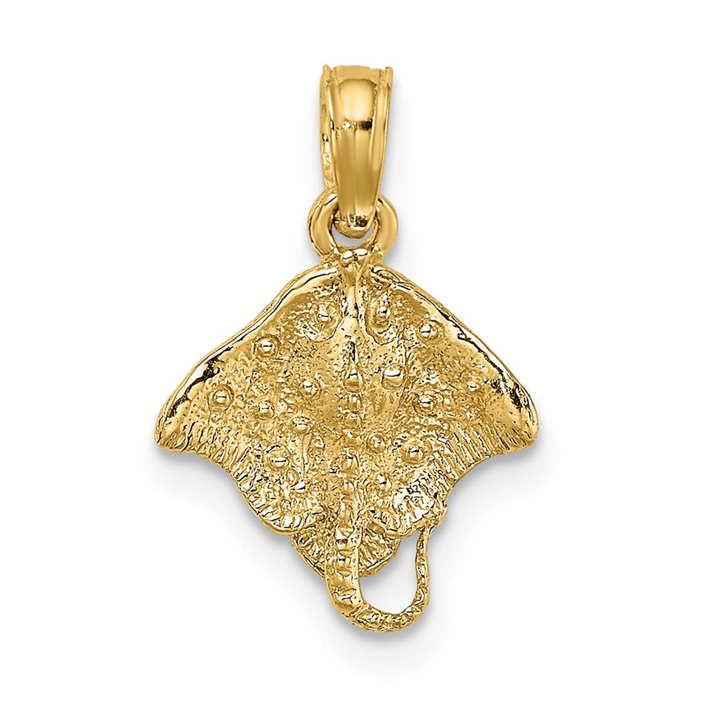 14K Stingray Charm 1