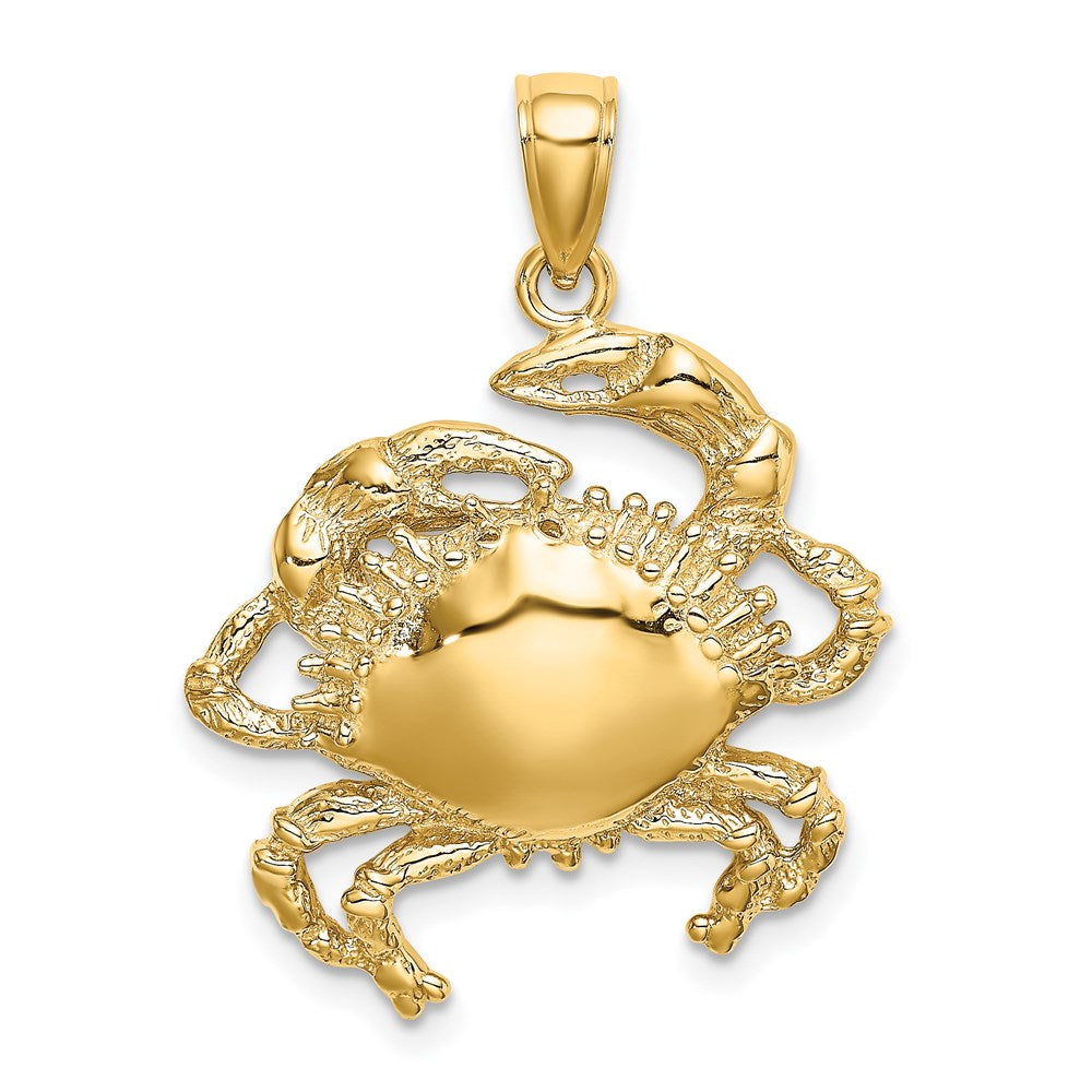 14K Crab Charm 1