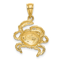 14K Crab Charm 3