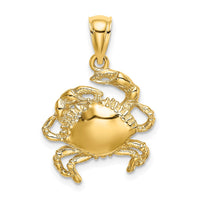 14K Crab Charm 1