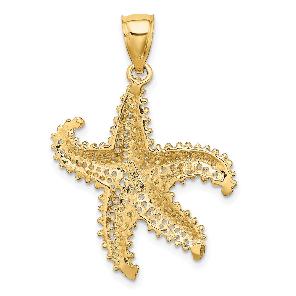 14K Starfish Pierced Charm 4