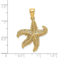 14K Starfish Pierced Charm 3