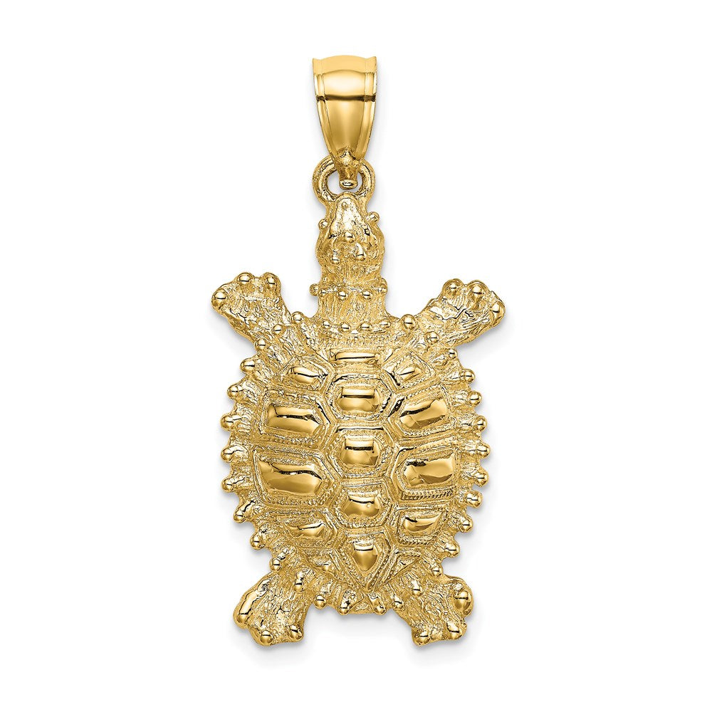 14K Land Turtle Charm 1