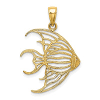 14K Cut-Out Angelfish Charm 4