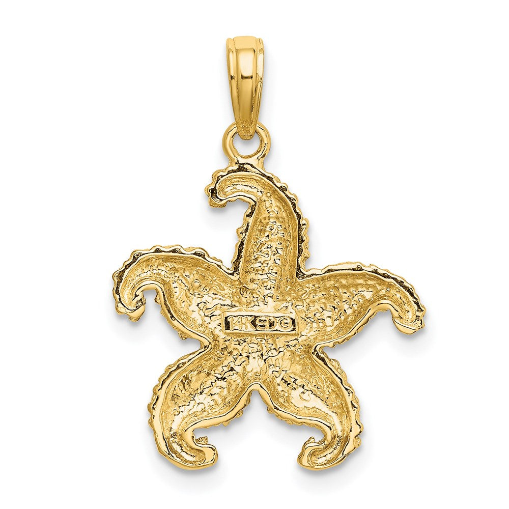 14K Starfish Charm 4