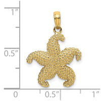 14K Starfish Charm 3