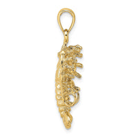 14K Polished Florida Lobster Charm 2