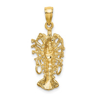 14K Polished Florida Lobster Charm 3