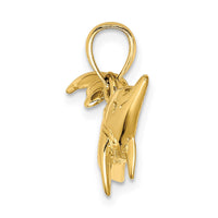 14K Polished Dolphin Charm 2