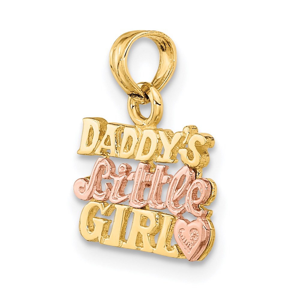 Daddy's little girl hot sale gold pendant