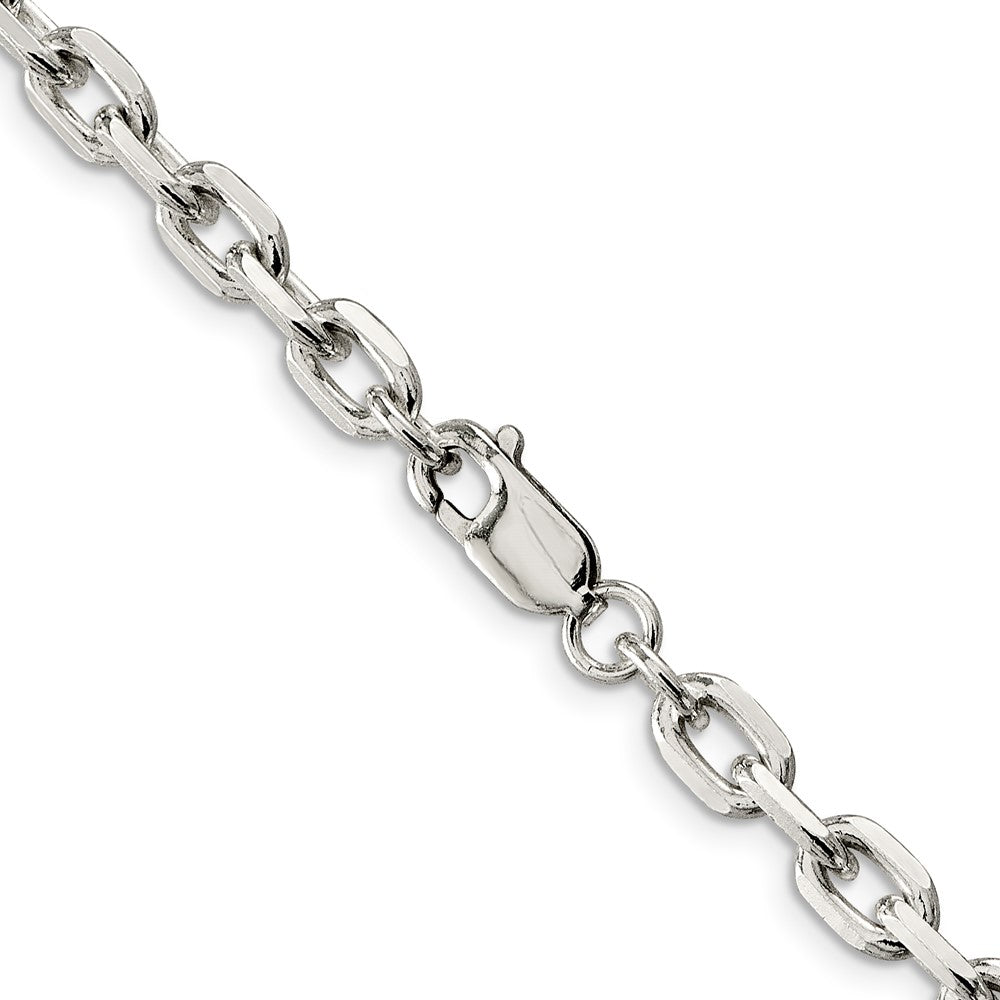 Stainless Steel 5.3mm 22 inch Cable Chain Necklace