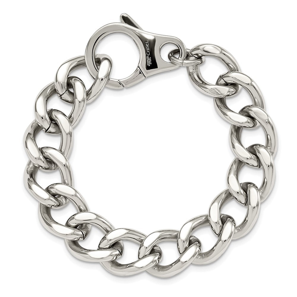 Buy Silver Stainless Steel 8mm Double Curb Chain and Bracelet Set Online -  Inox Jewelry India